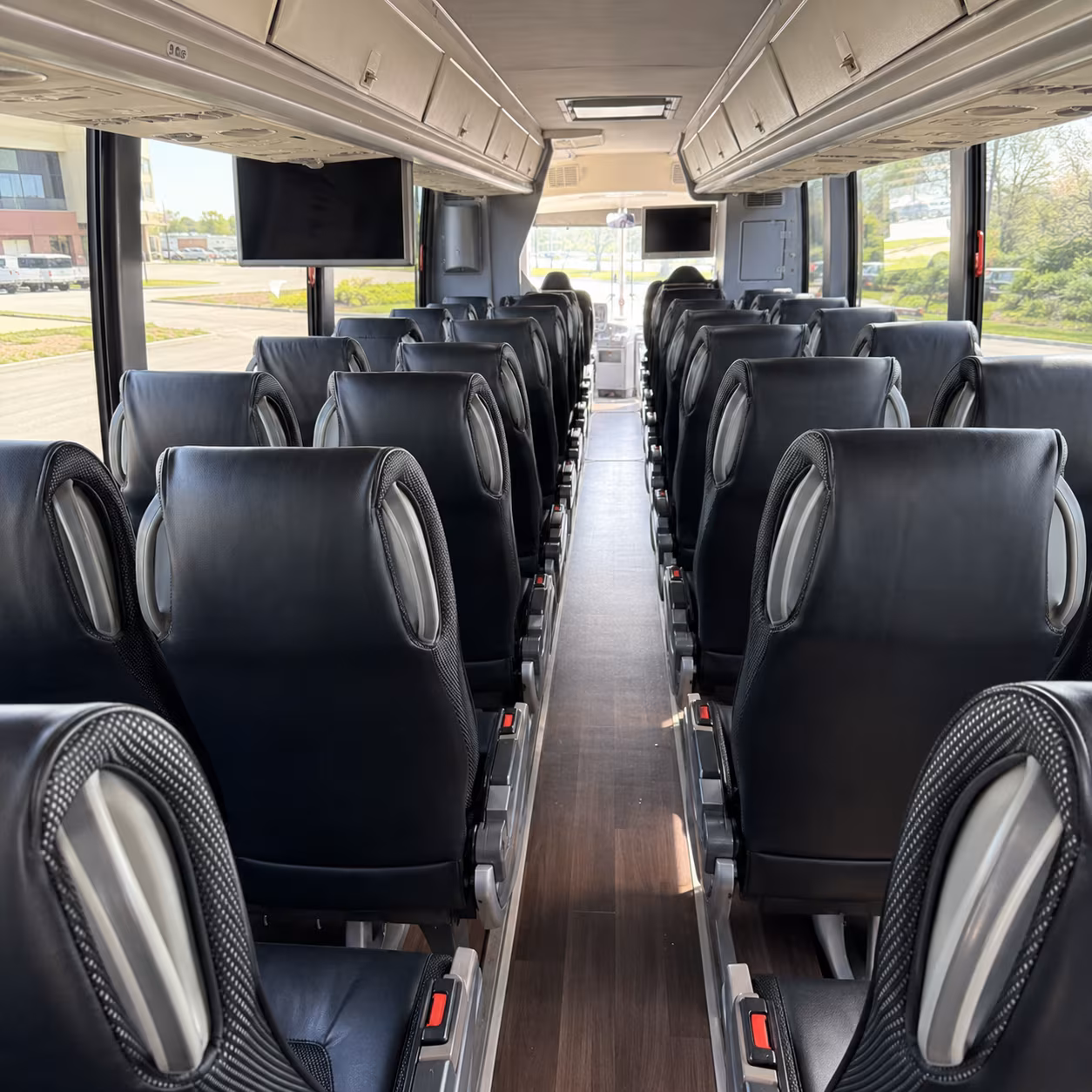 ontario charter bus interior