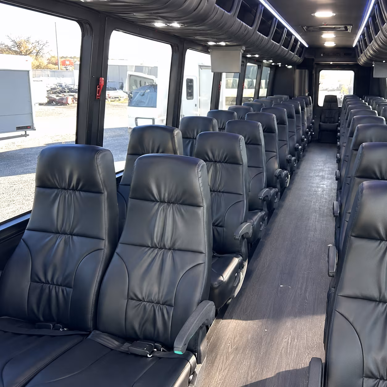 ontario wedding transportation onboard seating